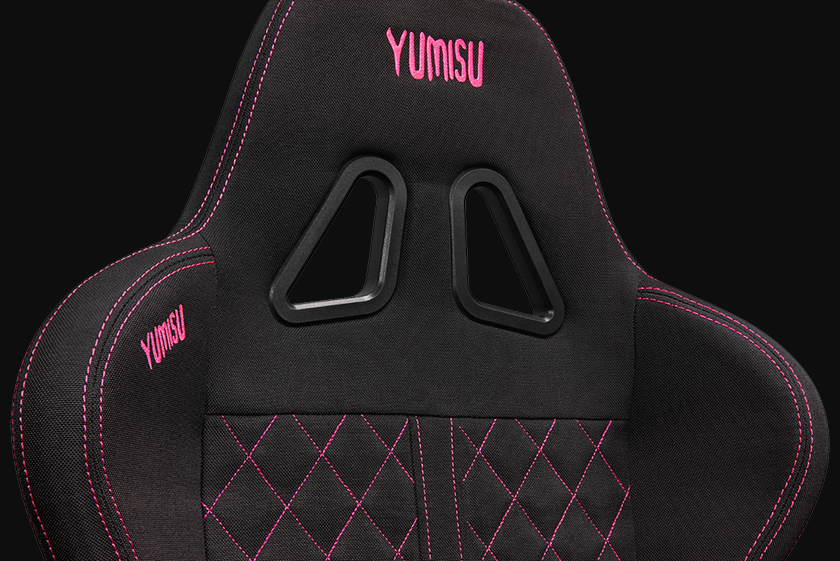 Fotel Biurowy YUMISU 2050 Materiał PINK