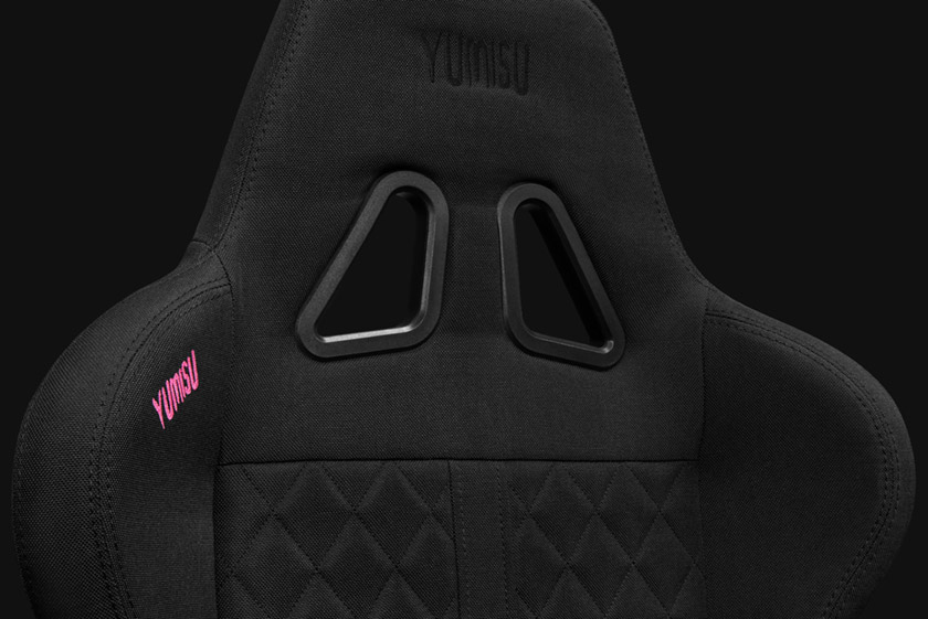 Fotel Biurowy YUMISU 2050X Materiał BLACK