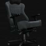 Fotel Biurowy YUMISU 2052 Materiał GRAY/BLACK